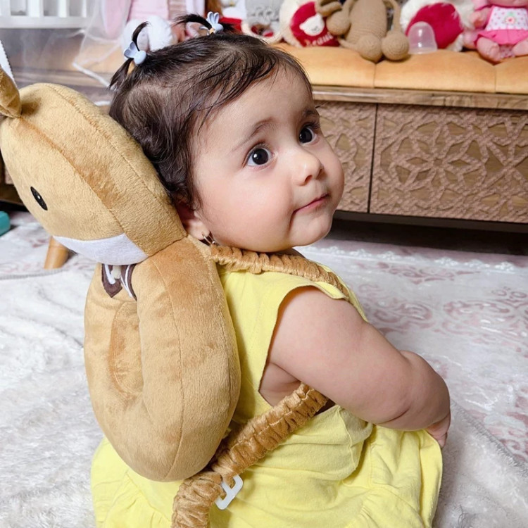 محافظ سر کودک مدل گوزن محافظ سر نوزاد